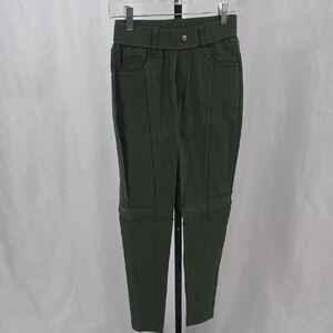 Elegant Olive Green Pants